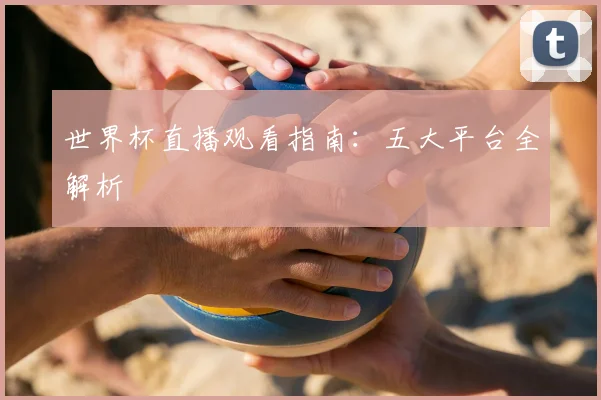 世界杯直播观看指南:五大平台全解析