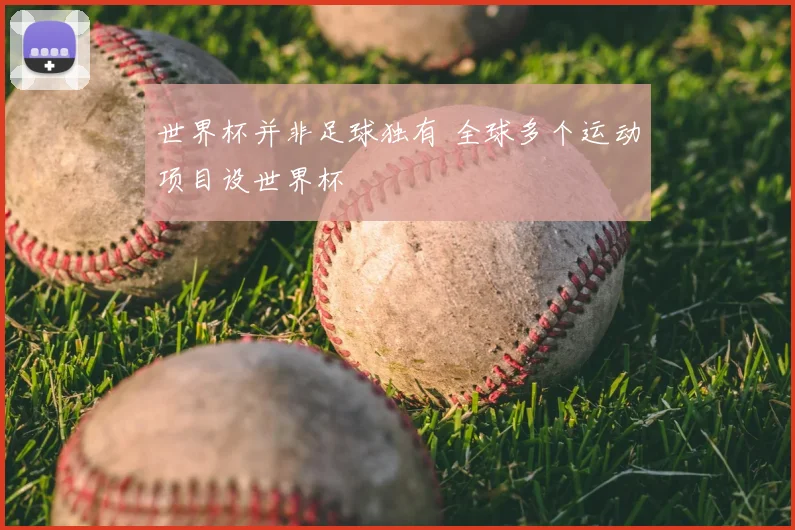世界杯并非足球独有 全球多个运动项目设世界杯