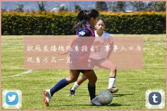 欧冠直播线观看指南:赛事入口与观看方式一览